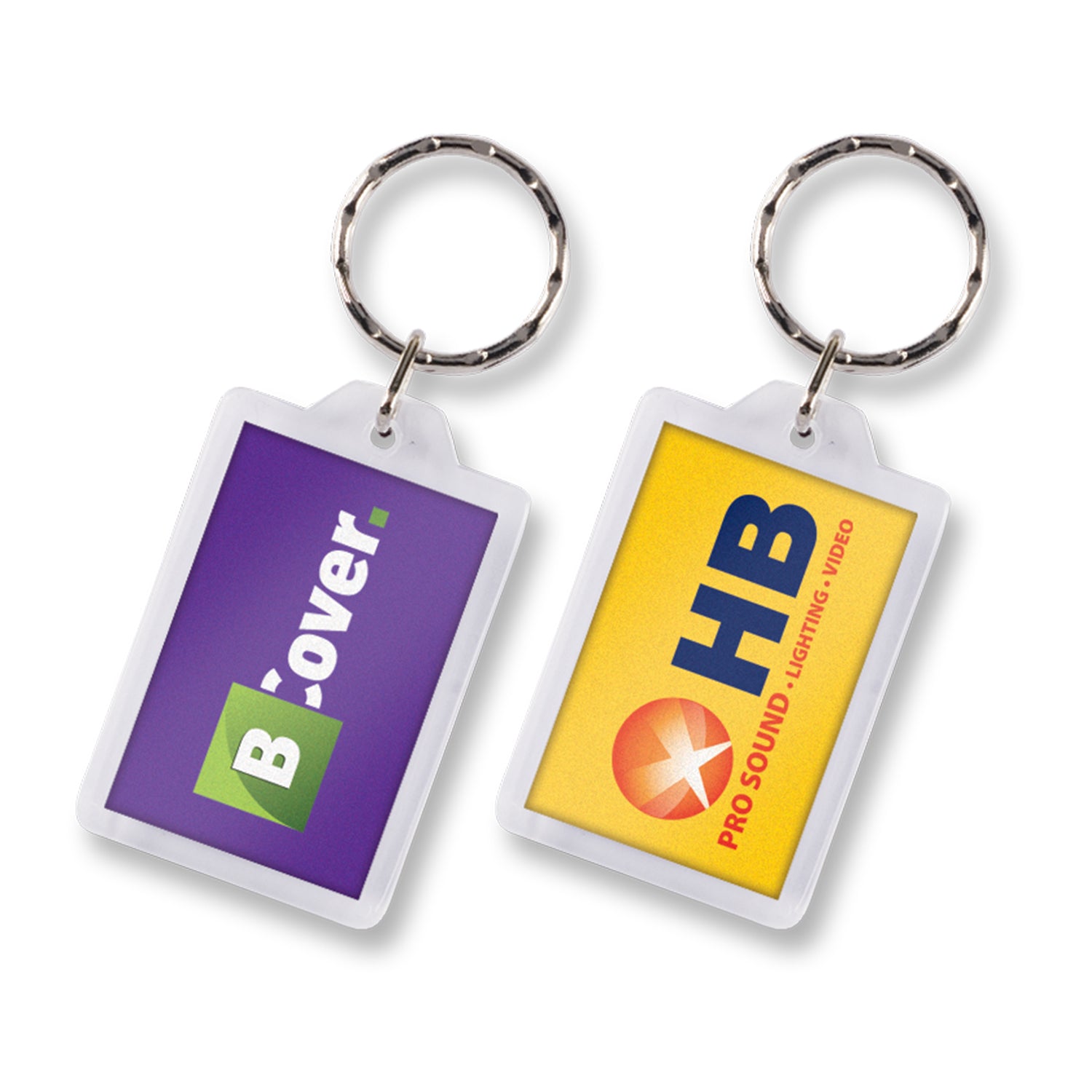 RP100292 Lens Key Ring - Rectangle