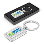 RP100316 Rectangular Metal Key Ring