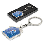 RP100322 House Metal Key Ring