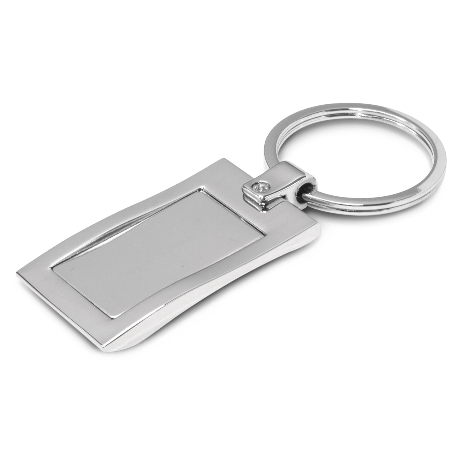 RP100889 Wave Metal Key Ring