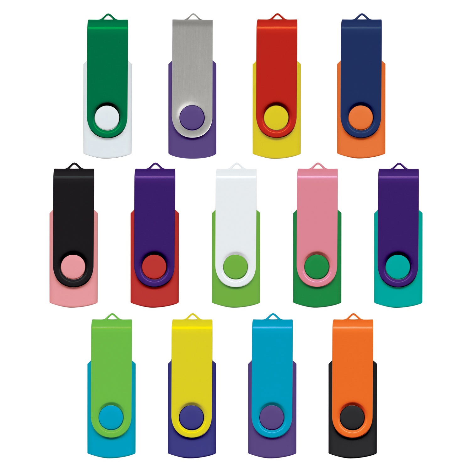 JC105604 Helix 4GB Mix Match Flash Drive