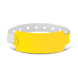 JC110889 Plastic Event Wrist Band (Indent)