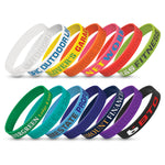 JC112805 Silicone Wrist Band - Debossed (Indent)