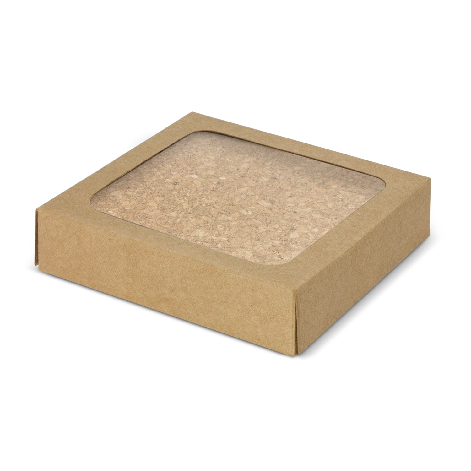 JC113034 Oakridge Cork Coaster Square Set of 4