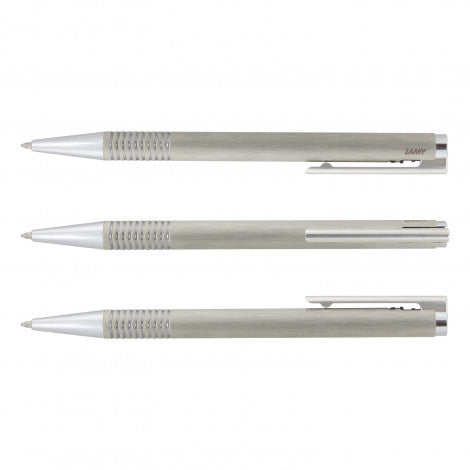 JC113795 Lamy Logo Pen - Brushed Steel