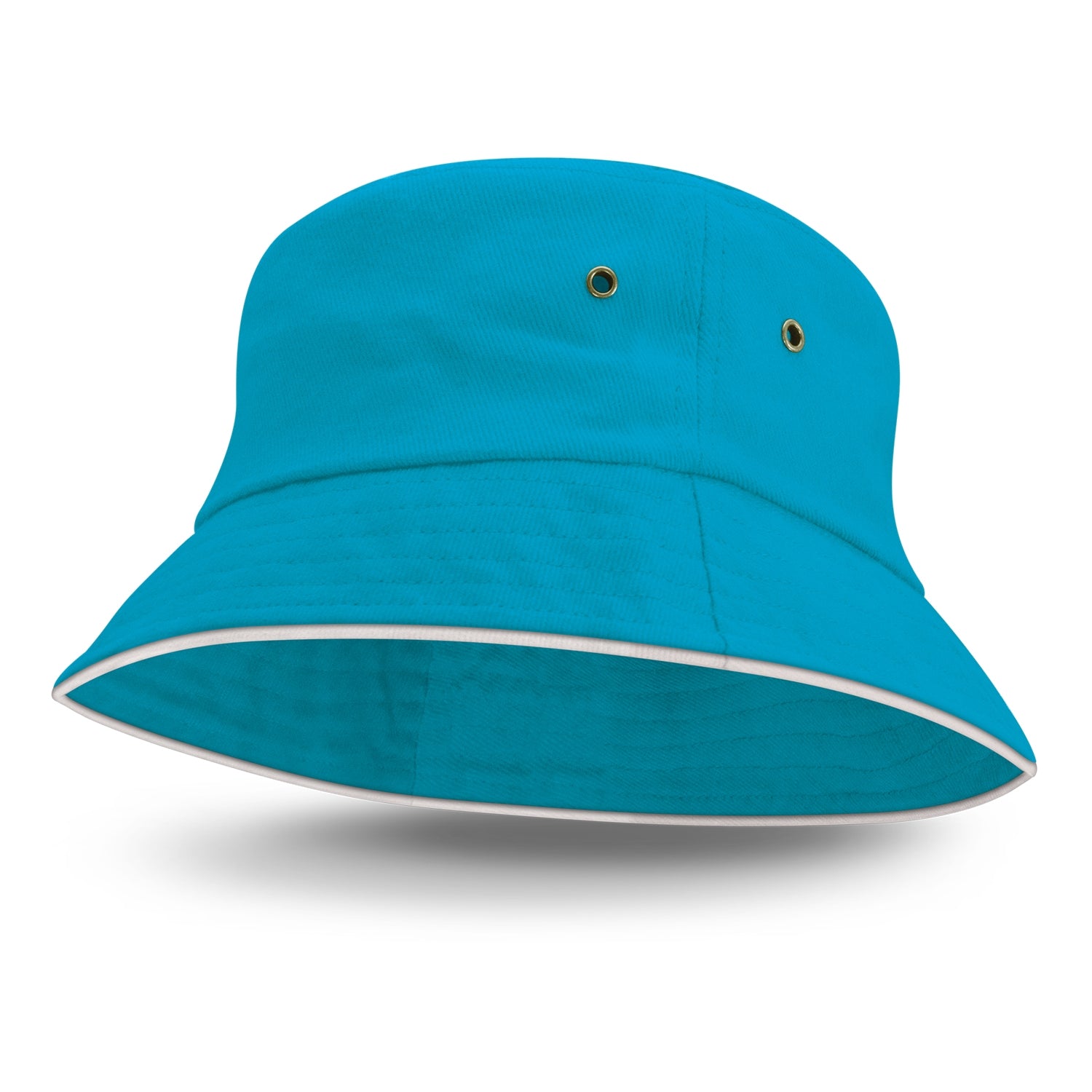 JC115740 Bondi Bucket Hat - White Sandwich Trim