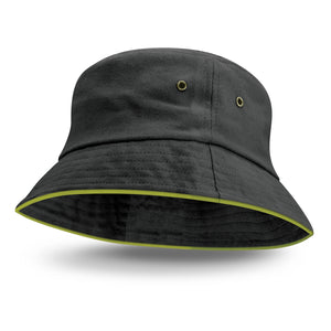 JC115741 Bondi Bucket Hat - Coloured Sandwich Trim