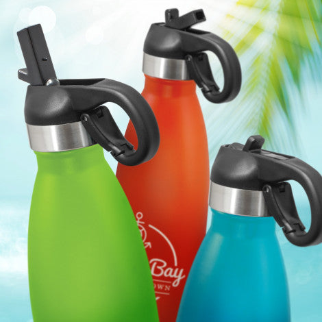 JC116526 Mirage Powder Coated Vacuum Bottle - Flip Lid