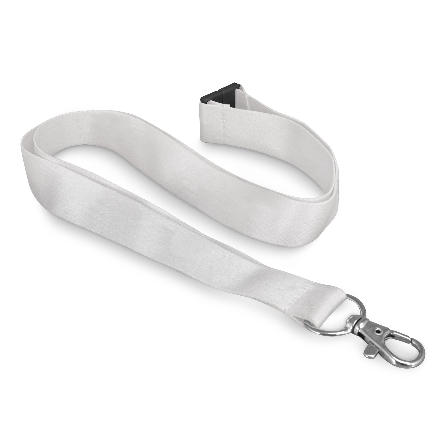 JC116611 Soft Touch Logo Lanyard