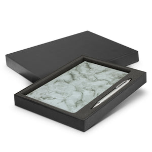 JC116692 Marble Notebook and Pen Gift Set