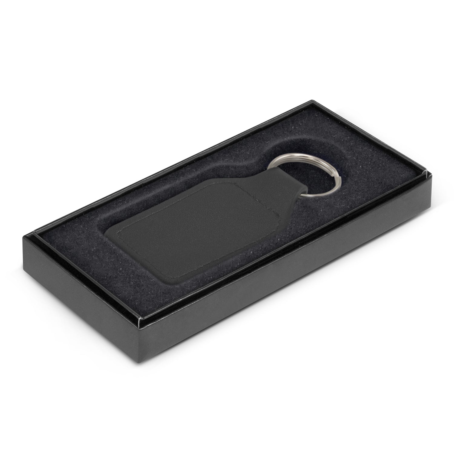 JC116758 Prince Leather Key Ring - Square