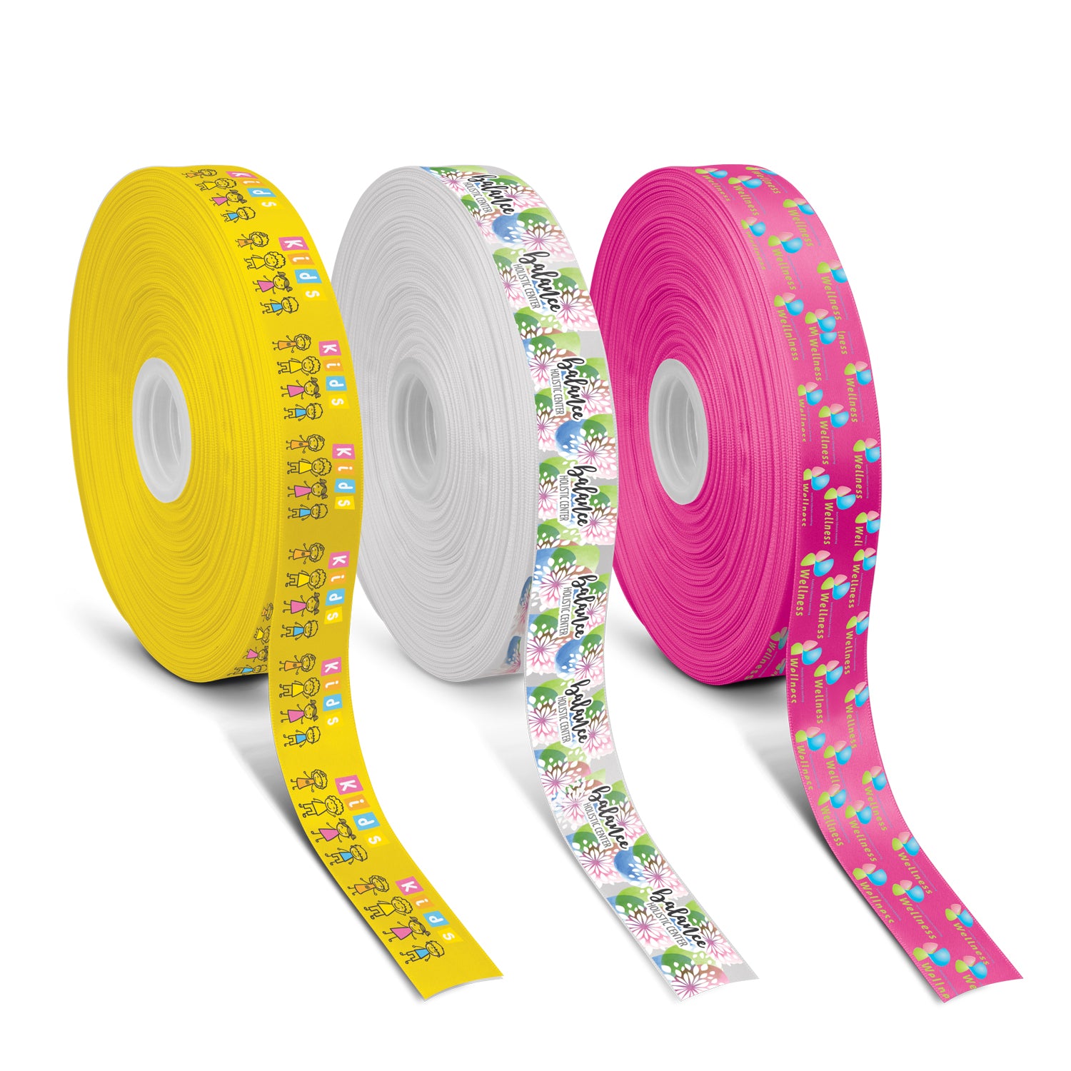 JC117025 Personalised Ribbon 40mm - Full Colour (Indent)