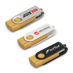 JC117042 Helix 4GB Bamboo Flash Drive