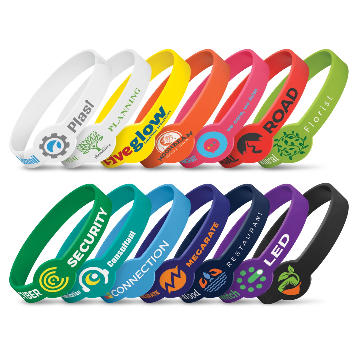 JC117054 Xtra Silicone Wrist Band (Indent)