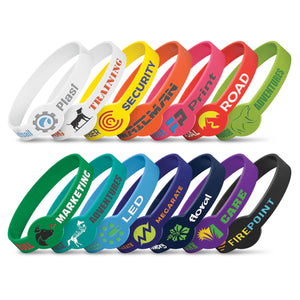 JC117055 Xtra Silicone Wrist Band - Debossed (Indent)