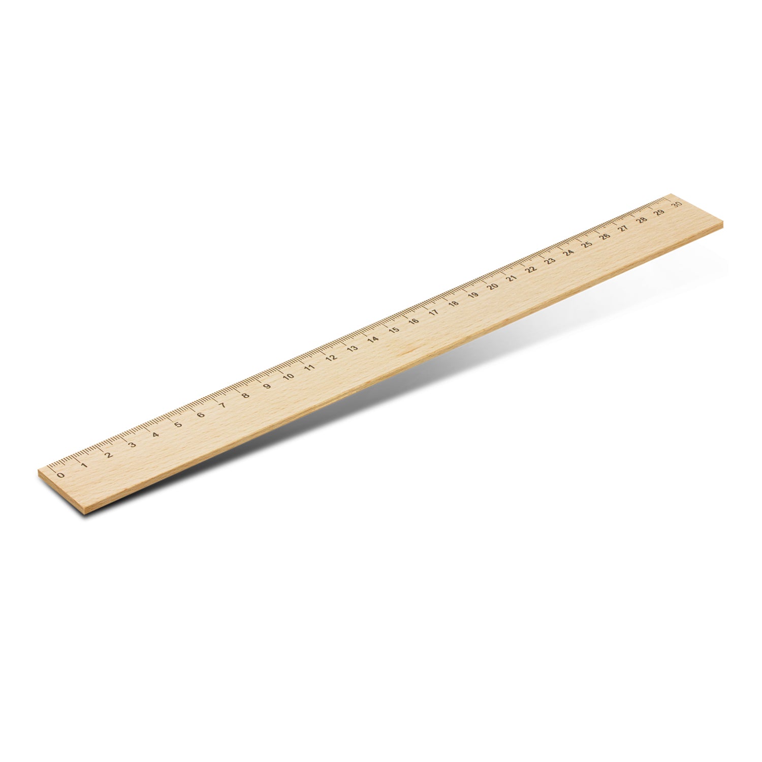 JC117337 Wooden 30cm Ruler