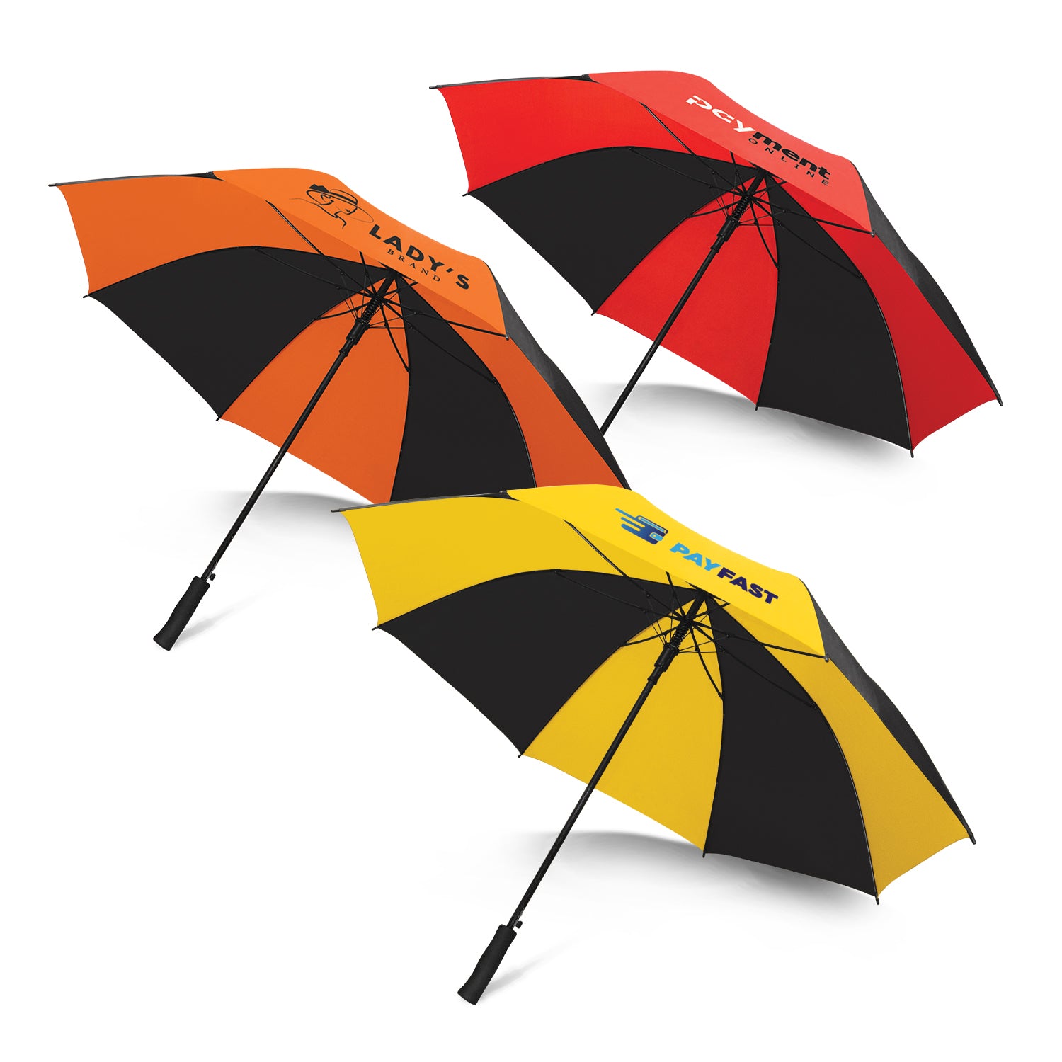 JC117672 Hydra Sports Umbrella - Black Panels