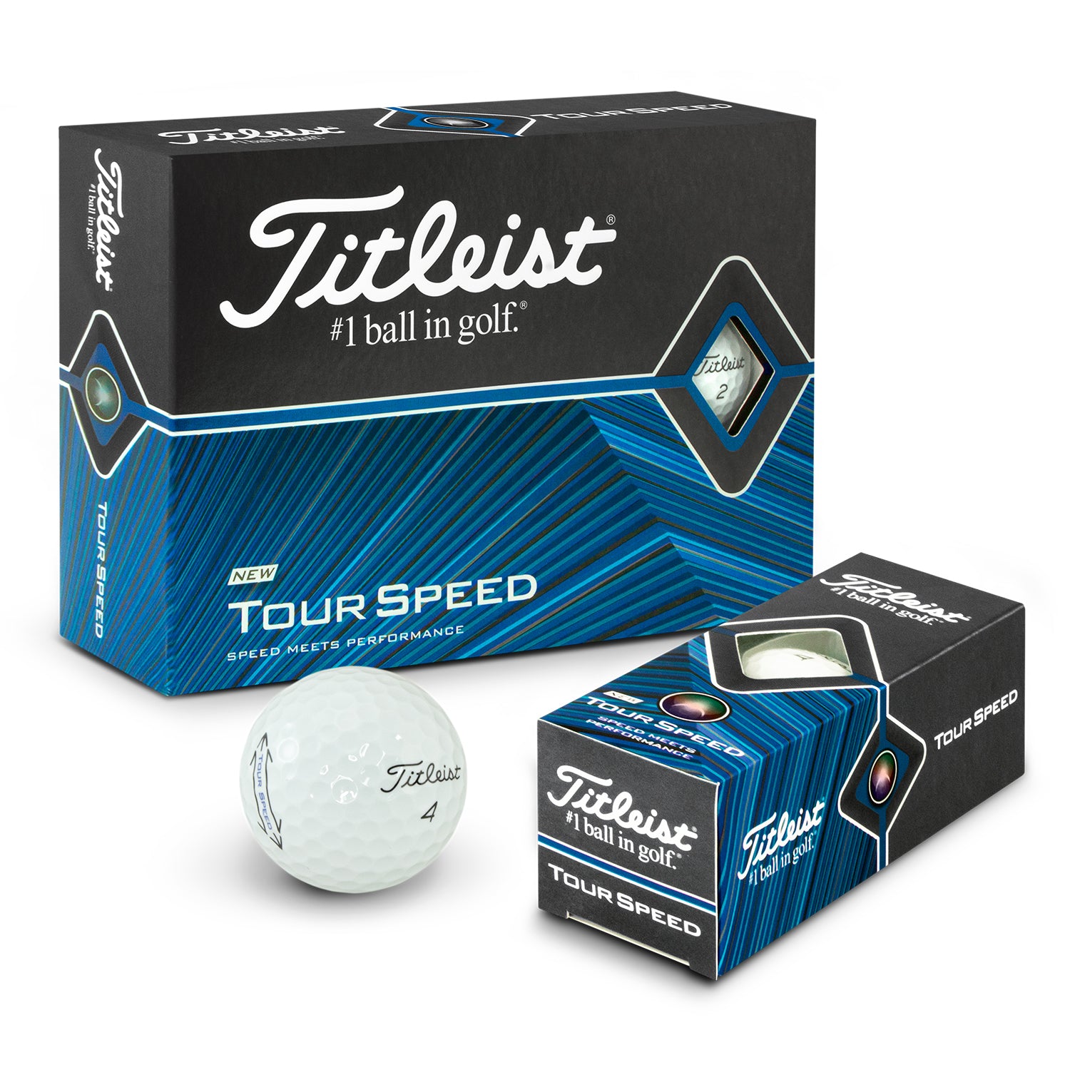 JC120392 Titleist Tour Speed Golf Ball