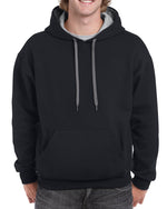 CONTRAST HOODED SWEATSHIRT #RPT185C00