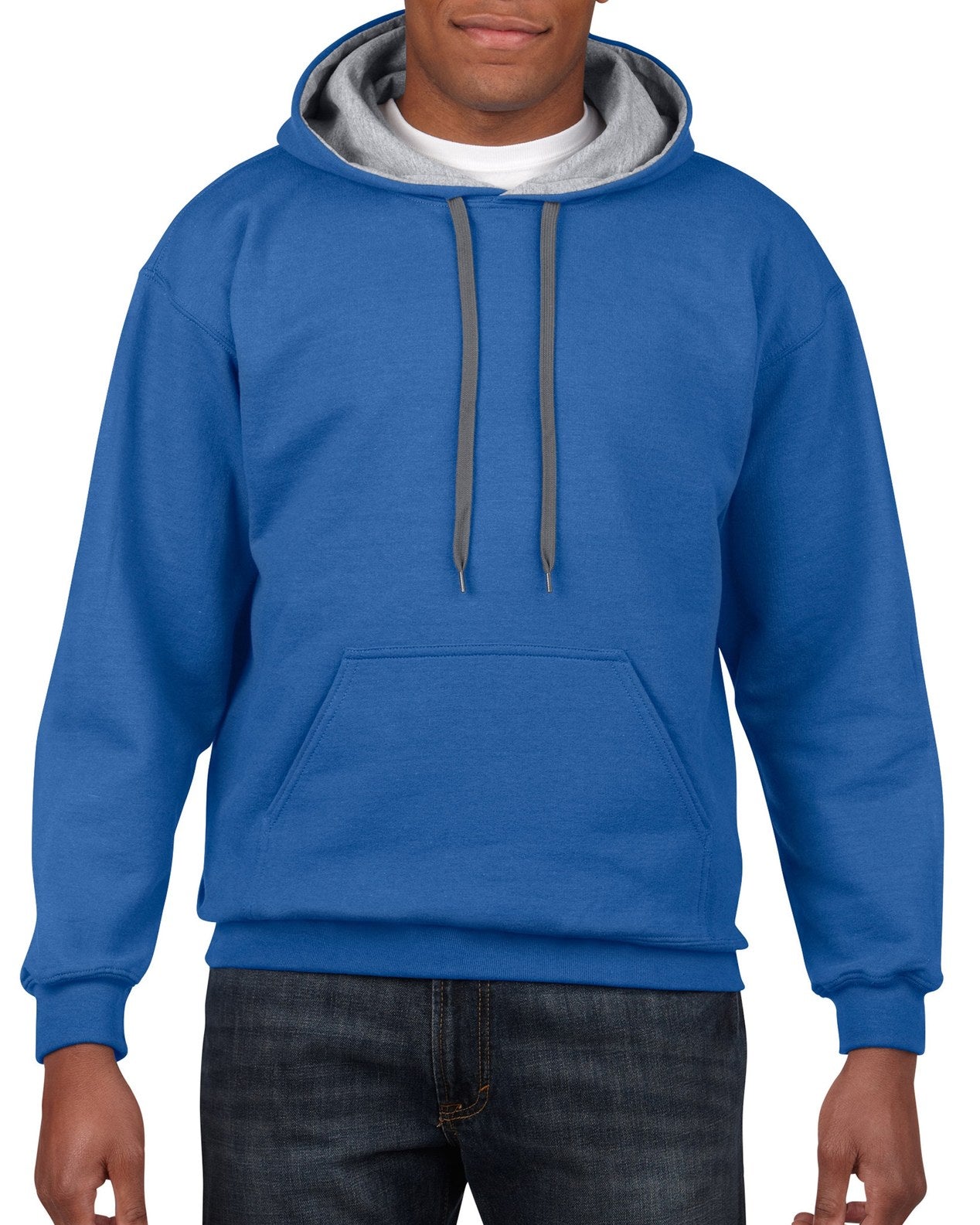 CONTRAST HOODED SWEATSHIRT #RPT185C00