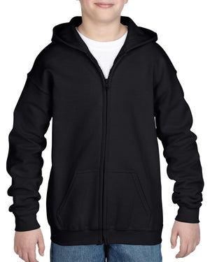 ZIP UP HOODED SWEATSHIRT (YOUTH) #JCT18600B