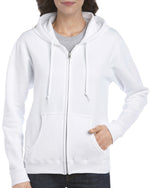 ZIP UP HOODED SWEATSHIRT #JCT18600FL