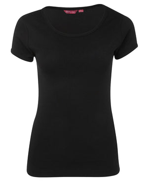 JC1LSNT LADIES SCOOP NECK TEE