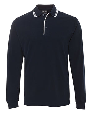 JC210XC L/S CONTRAST POLO