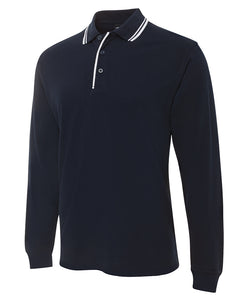 JC210XC L/S CONTRAST POLO