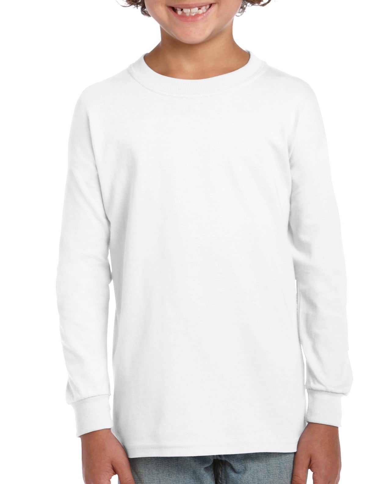 LONG SLEEVE COTTON TEE #JCT2400B