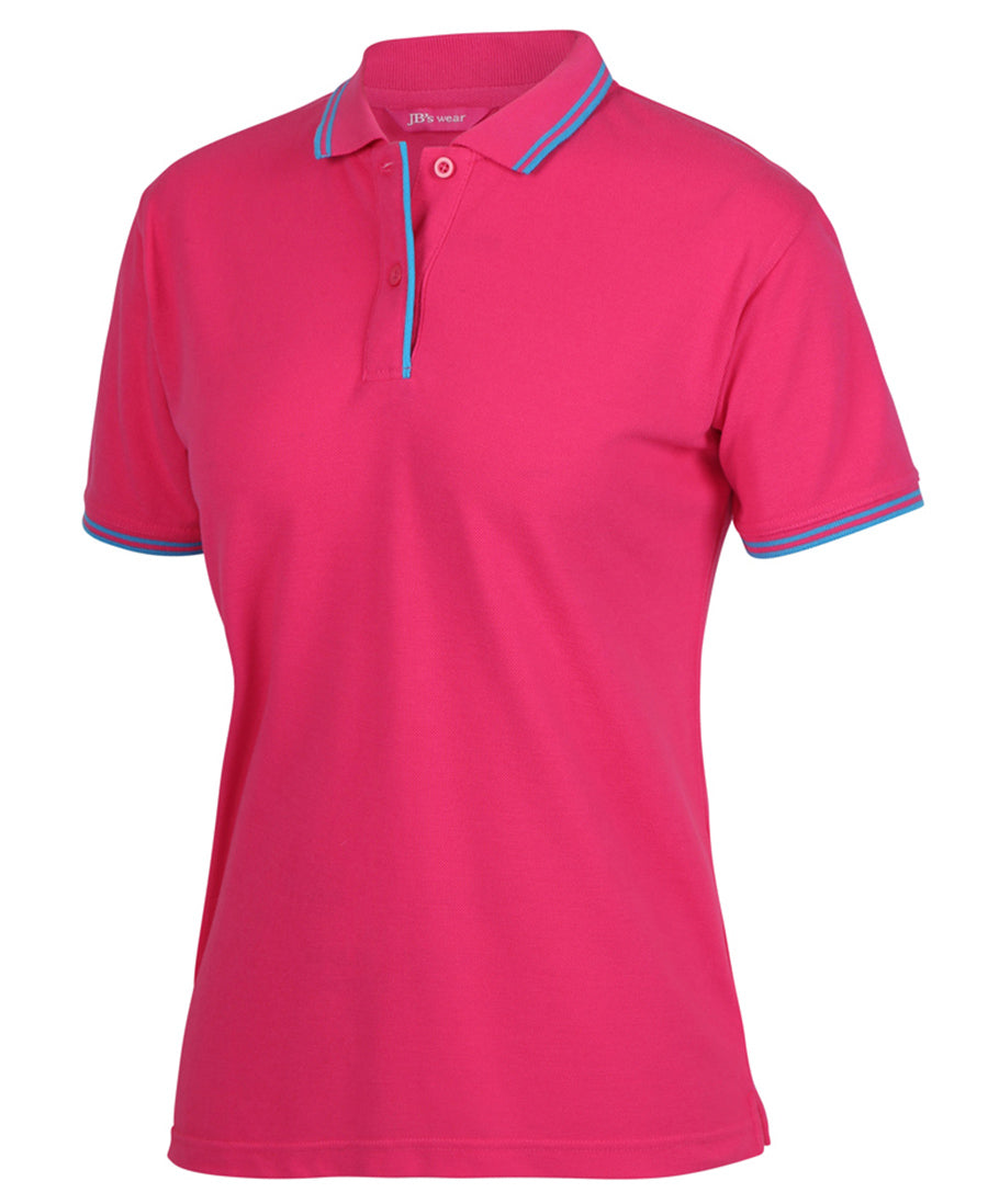 JC2LCP LADIES CONTRAST POLO