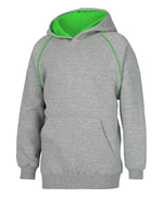 JC3CFH KIDS & ADULTS CONTRAST FLEECY HOODIE