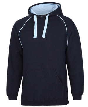 JC3CFH KIDS & ADULTS CONTRAST FLEECY HOODIE