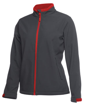 JC3WSJ1 PODIUM LADIES WATER RESISTANT SOFTSHELL JACKET