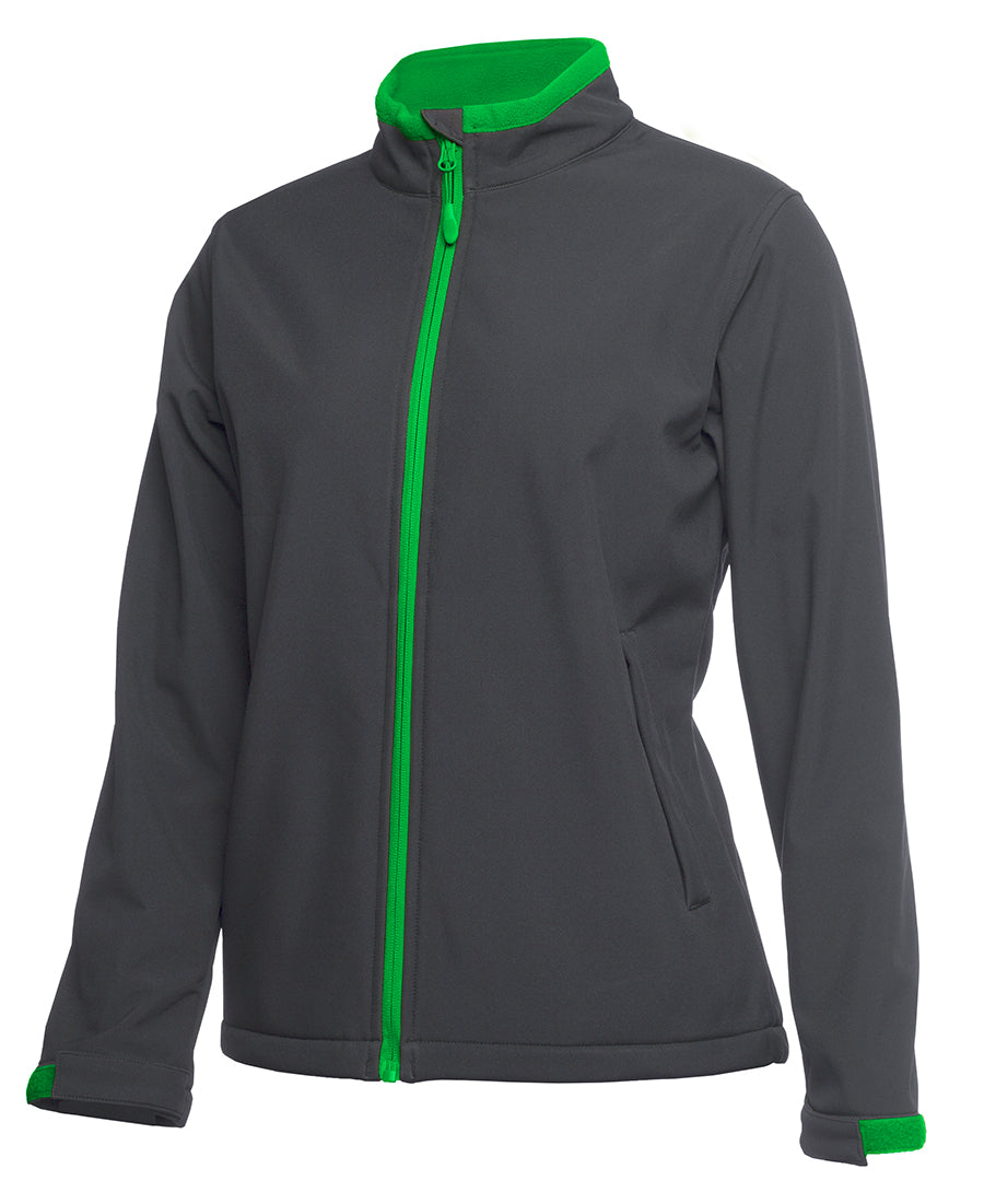 JC3WSJ1 PODIUM LADIES WATER RESISTANT SOFTSHELL JACKET