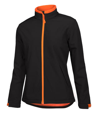 JC3WSJ1 PODIUM LADIES WATER RESISTANT SOFTSHELL JACKET