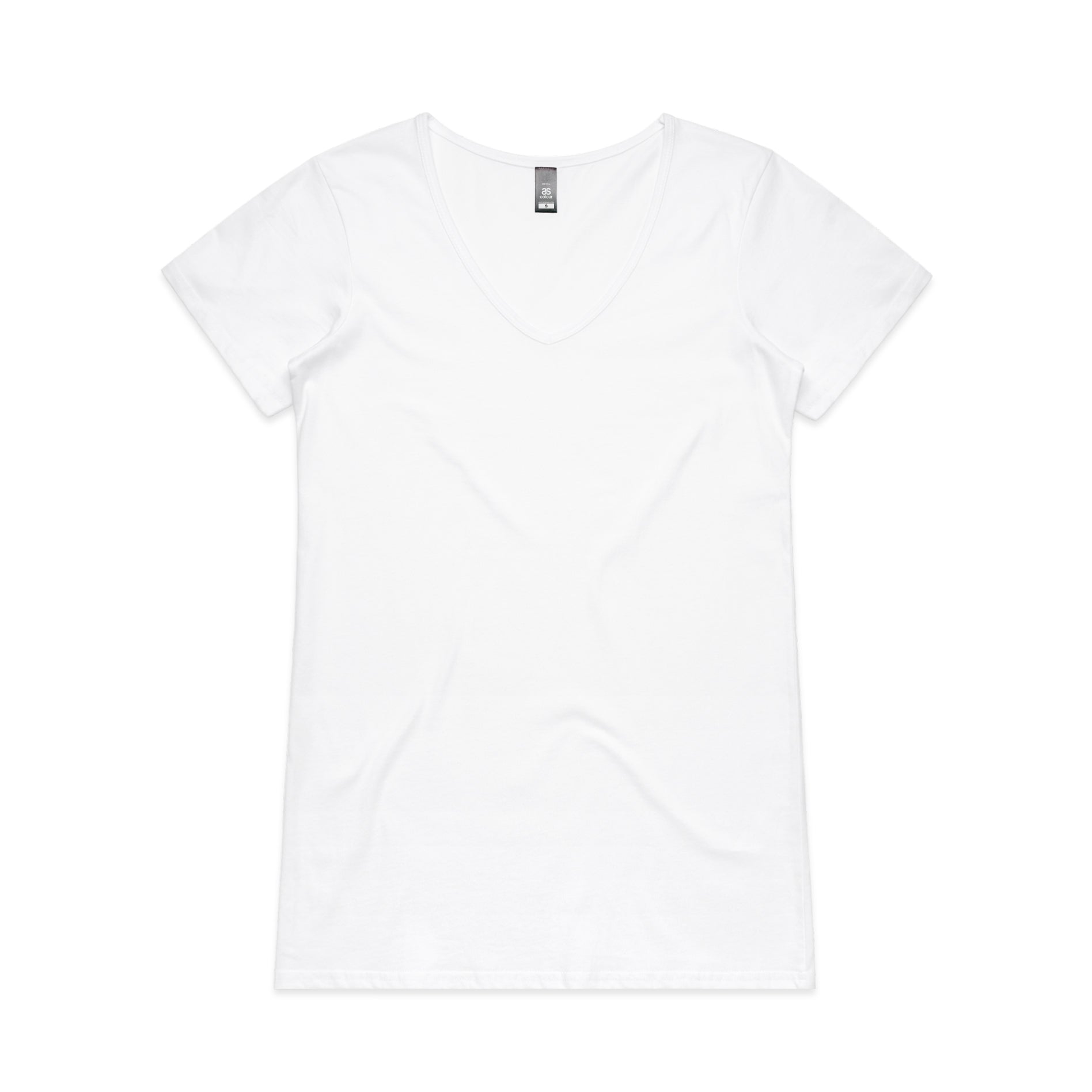 JC4010 WO'S BEVEL V-NECK TEE