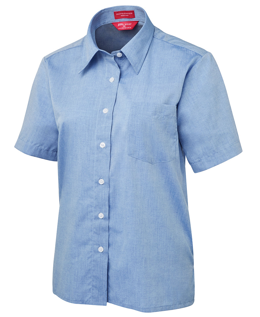 JC4LSLS LADIES ORIGINAL S/S FINE CHAMBRAY SHIRT