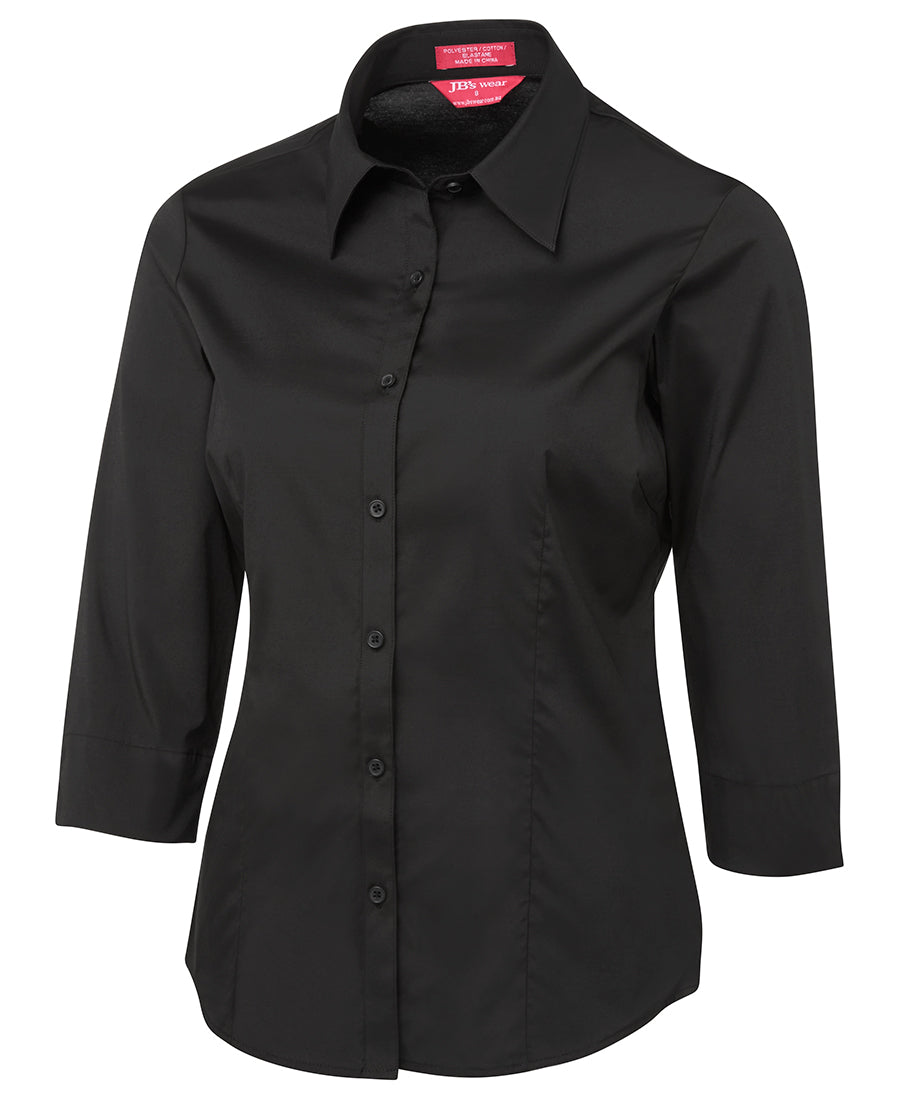 JC4PLU3 LADIES URBAN 3/4 POPLIN SHIRT