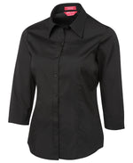 JC4PLU3 LADIES URBAN 3/4 POPLIN SHIRT