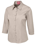 JC4PLU3 LADIES URBAN 3/4 POPLIN SHIRT