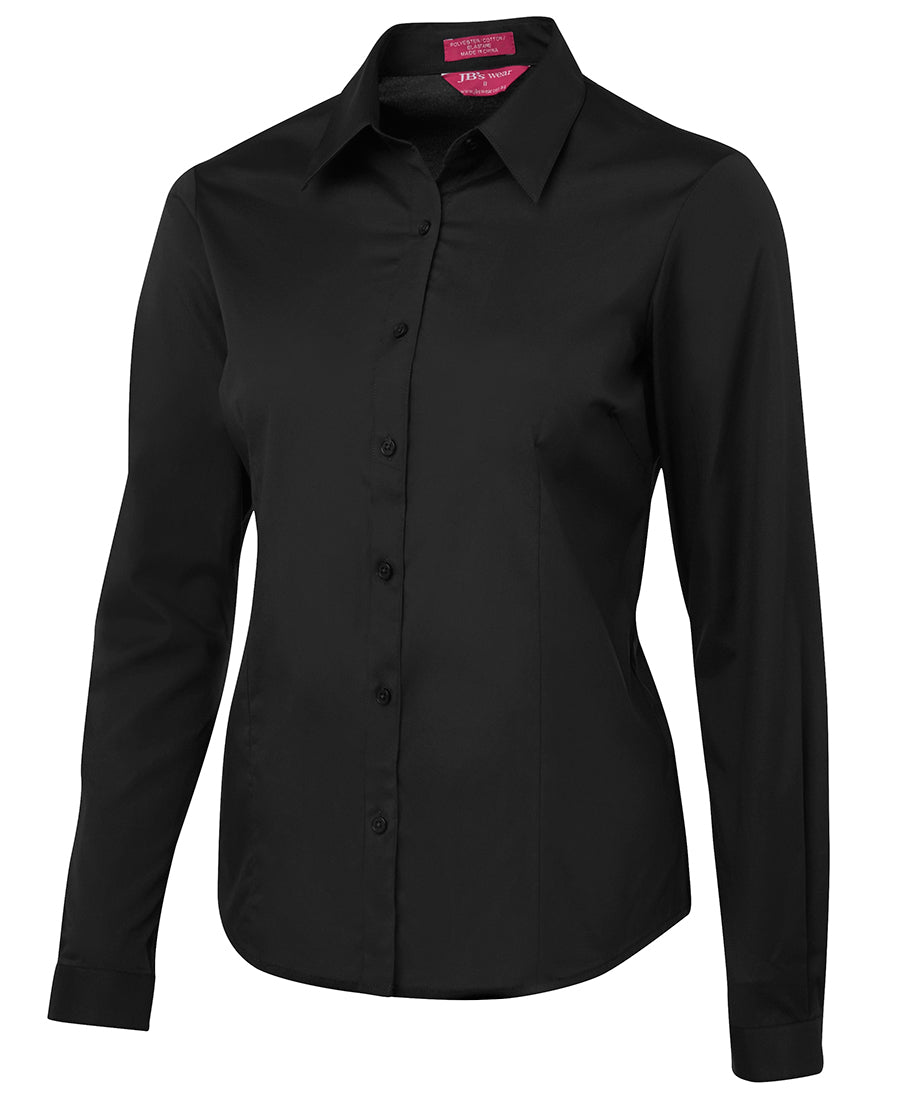 JC4PLUL LADIES URBAN L/S POPLIN SHIRT