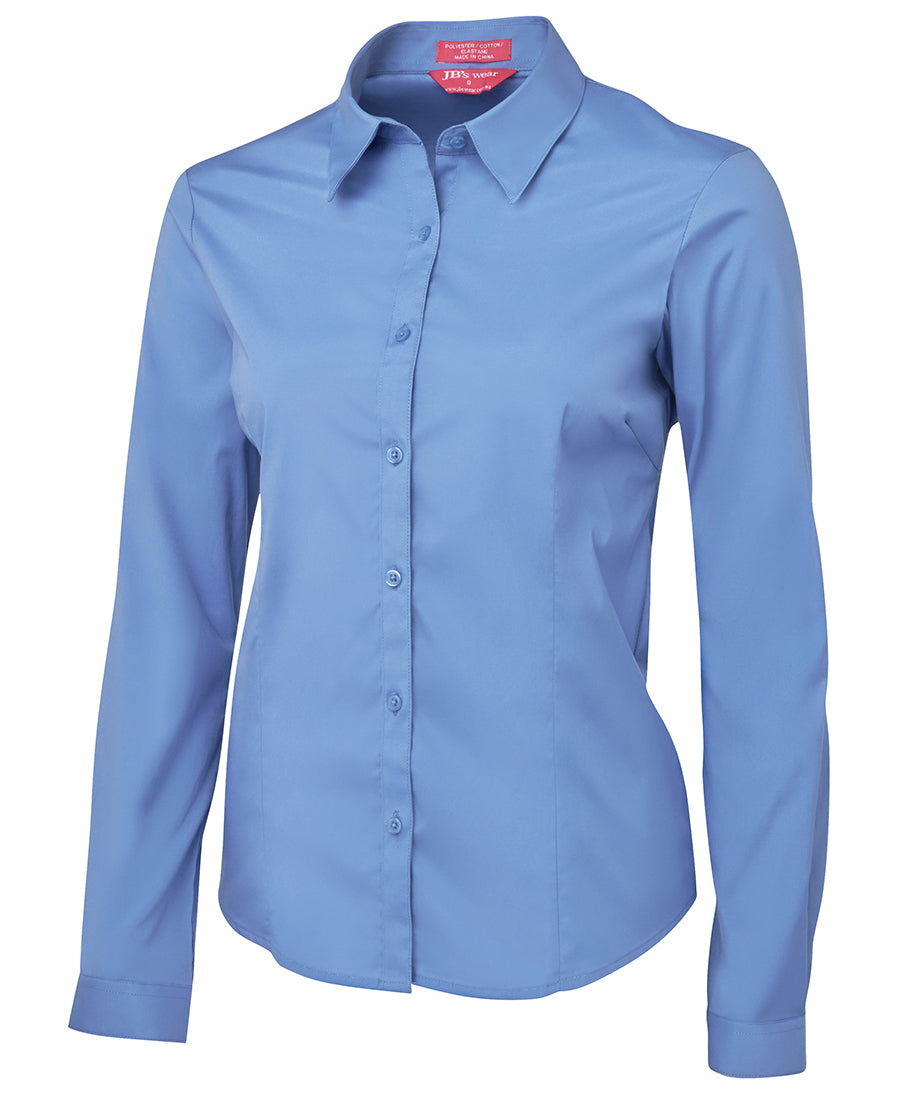 JC4PLUL LADIES URBAN L/S POPLIN SHIRT