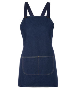 JC5ACBB CROSS BACK BIB DENIM APRON