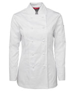 JC5CJ1 LADIES L/S CHEF'S JACKET