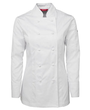 JC5CJ1 LADIES L/S CHEF'S JACKET