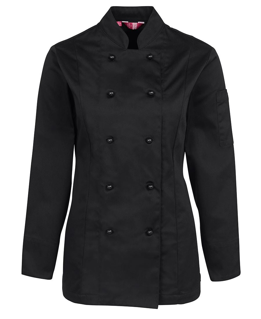 JC5CJ1 LADIES L/S CHEF'S JACKET