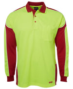 JC6AP4L HI VIS L/S ARM PANEL POLO