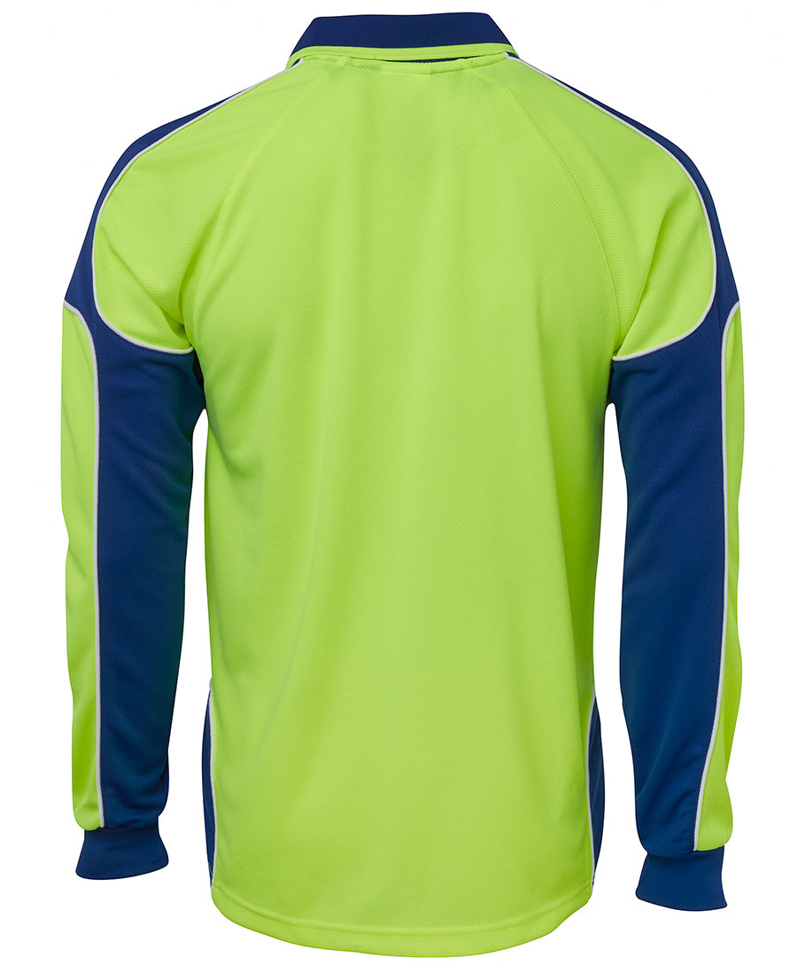 JC6AP4L HI VIS L/S ARM PANEL POLO