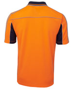 JC6AT4S HI VIS S/S ARM TAPE POLO